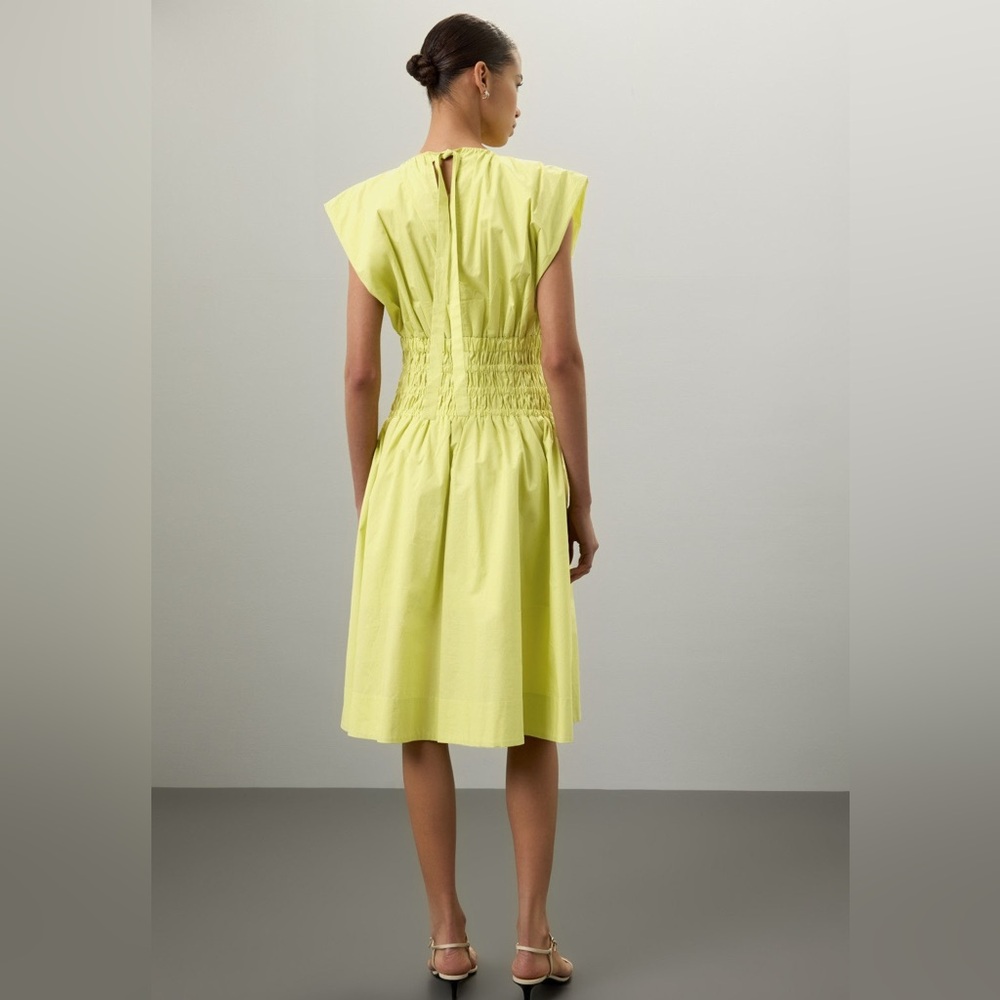 Eudon Choi Green Poplin Dress - Picture 3 of 13